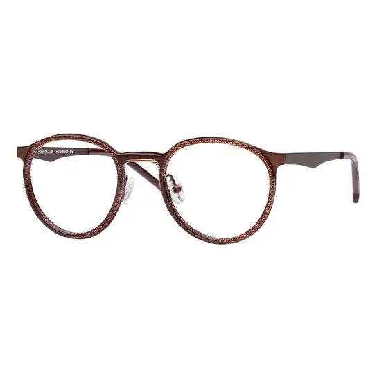 Monkeyglasses DANE Brillestel (Form: Rund - Farve: Brun)