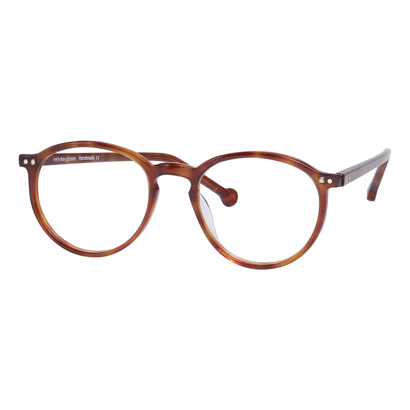 Monkeyglasses TIPPI Brillestel (Form: Rund - Farve: Havana)