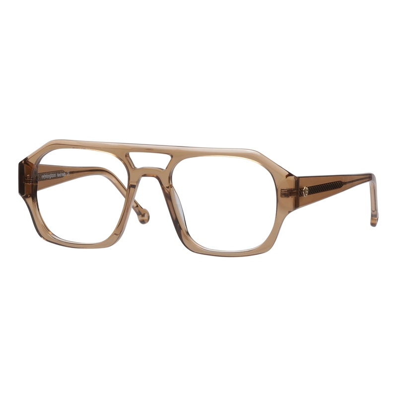 Monkeyglasses ATHEN Brillestel (Form: Pilot - Farve: Brun)