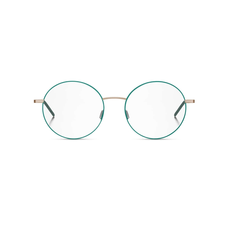 ØRGREEN HEMISPHERE Brillestel (Form: Rund - Farve: Grøn)
