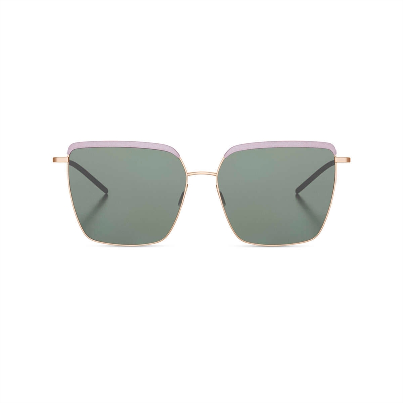 ØRGREEN LIBRA Solbrille (Form: Firkantet - Farve: Guld)