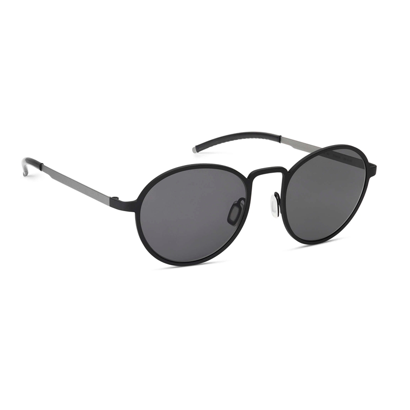 ØRGREEN DAZZLE Solbrille (Form: Rund - Farve: Sort)