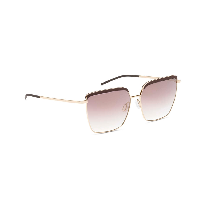 ØRGREEN LIBRA Solbrille (Form: Firkantet - Farve: Guld)