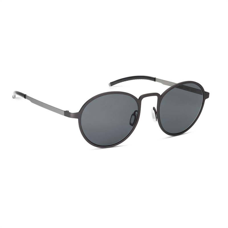 ØRGREEN DAZZLE Solbrille (Form: Rund - Farve: Grå)