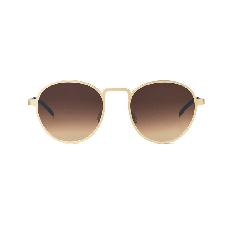 ØRGREEN DAZZLE Solbrille (Form: Rund - Farve: Guld)