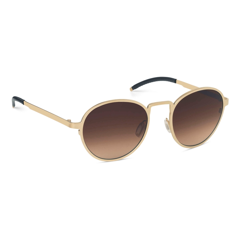 ØRGREEN DAZZLE Solbrille (Form: Rund - Farve: Guld)