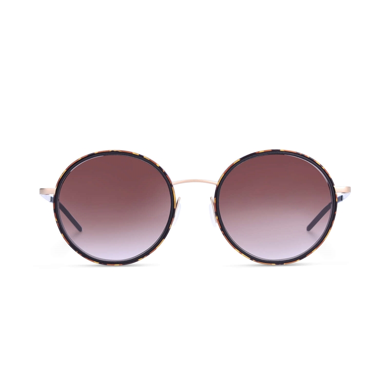 ØRGREEN ARIES 3D RING Solbrille (Form: Rund - Farve: Brun)