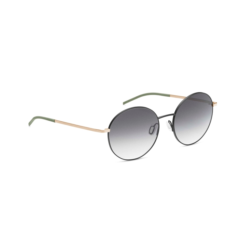 ØRGREEN ARIES Solbrille (Form: Rund - Farve: Sort)