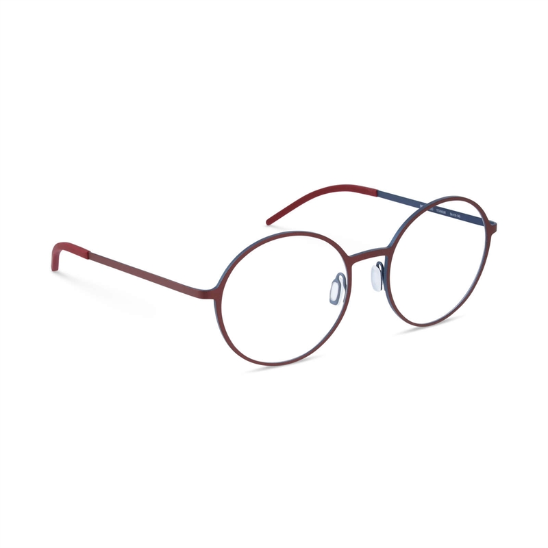 ØRGREEN Spark Brillestel (Form: Rund - Farve: Rød)