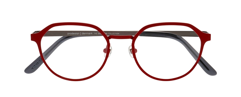 ProDesign BOW 3 Brillestel (Form: Panto - Farve: Rød)