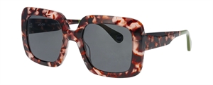 WooW SUPER BLUFF 2 Solbrille (Form: Firkantet - Farve: Pink)