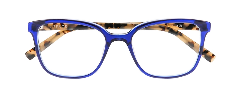 Inface FRIENDLY Brillestel (Form: Firkantet - Farve: Blå)