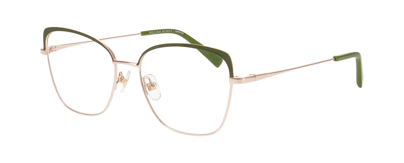 WilliamMorris 50344 Brillestel (Form: Firkantet - Farve: Grøn)