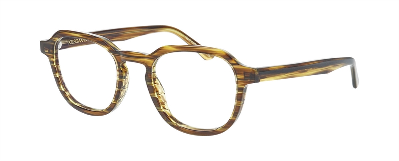 Kilsgaard ACETATE 23 Brillestel (Form: Firkantet - Farve: Grå)