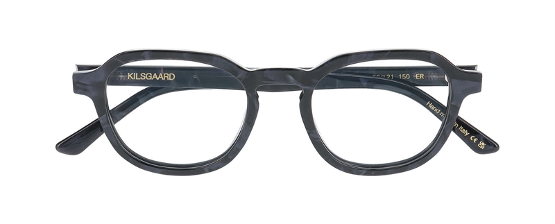 Kilsgaard ACETATE 23 Brillestel (Form: Firkantet - Farve: Sort)
