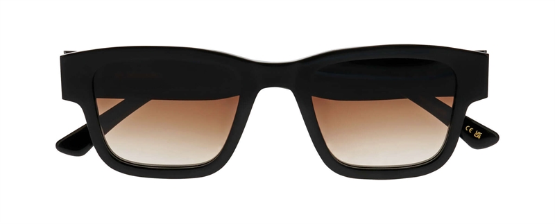 Kilsgaard ACETATE 18 SUN Solbrille (Form: Firkantet - Farve: Sort)