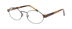 Inface PSST Brillestel (Form: Oval - Farve: Brun)