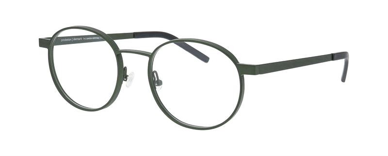 ProDesign AROS 5 Brillestel (Form: Oval - Farve: Grøn)