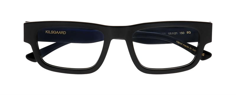 Kilsgaard ACETATE 21 Brillestel (Form: Firkantet - Farve: Sort)