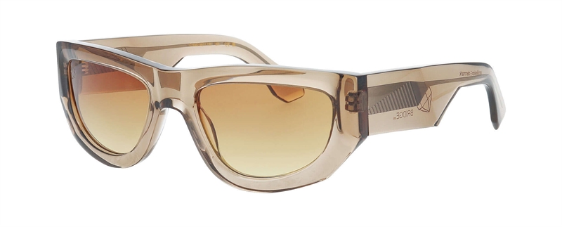 ProDesign FLAME Solbrille (Form: Firkantet - Farve: Brun)