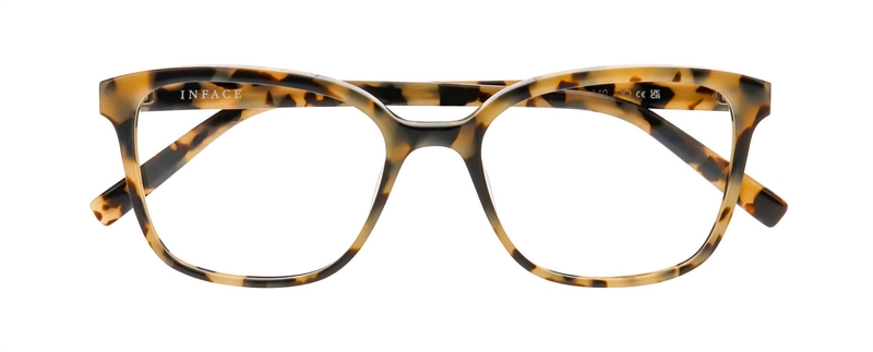 Inface FRIENDLY Brillestel (Form: Firkantet - Farve: Brun)