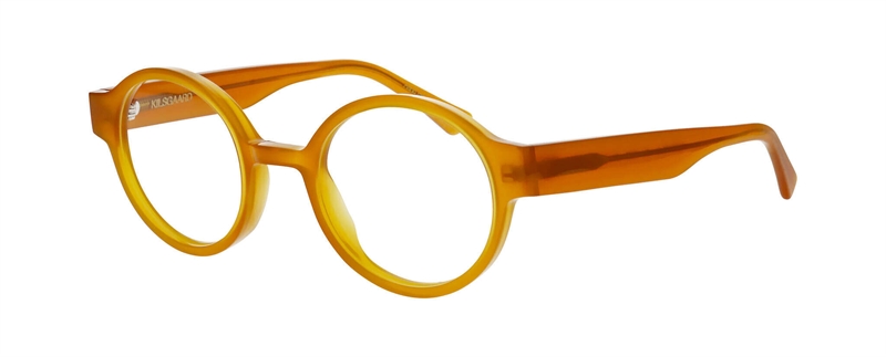 Kilsgaard ACETATE 01 Brillestel (Form: Rund - Farve: Brun)