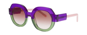 FaceAFace INFLATE 2 Solbrille (Form: Firkantet - Farve: Lilla)