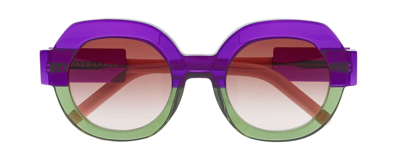 FaceAFace INFLATE 2 Solbrille (Form: Firkantet - Farve: Lilla)