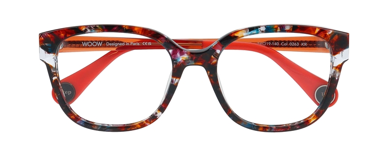 WooW STEP UP 2 Brillestel (Form: Firkantet - Farve: Blå)