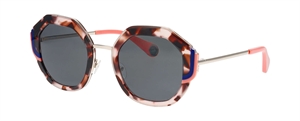 WooW SUPER LUCK 2 Solbrille (Form: Firkantet - Farve: Pink)
