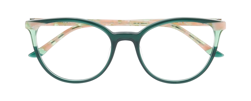 ProDesign GLOW 1 Brillestel (Form: Cat Eye - Farve: Grøn)