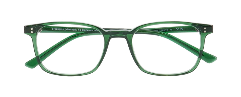 ProDesign 4772 Brillestel (Form: Firkantet - Farve: Grøn)