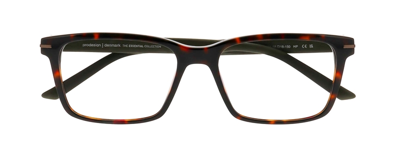 ProDesign STRIKE 3 Brillestel (Form: Firkantet - Farve: Brun)
