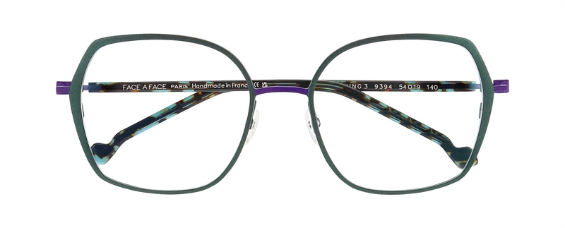 FaceAFace SWING 3 Brillestel (Form: Firkantet - Farve: Grøn)