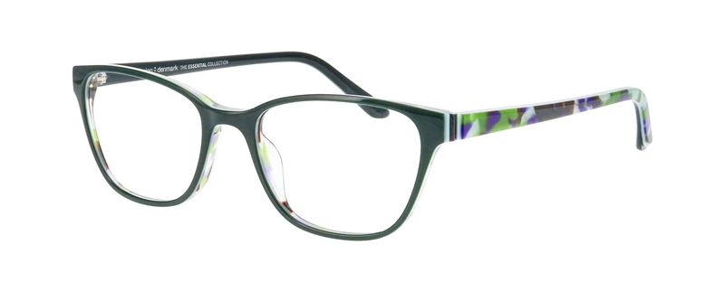 ProDesign 3660 Brillestel (Form: Firkantet - Farve: Grøn)