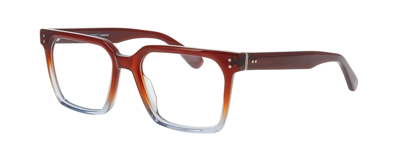 WilliamMorris 50330 Brillestel (Form: Firkantet - Farve: Brun)