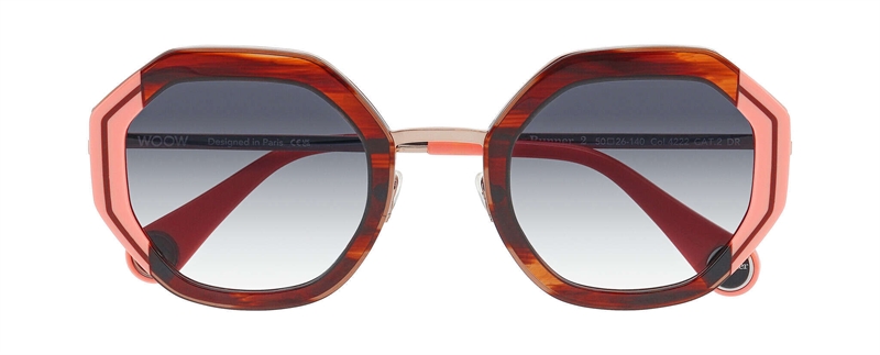WooW SUPER RUNNER 2 Solbrille (Form: Firkantet - Farve: Brun)