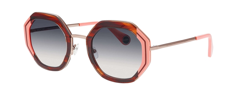 WooW SUPER RUNNER 2 Solbrille (Form: Firkantet - Farve: Brun)