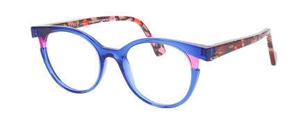 FaceAFace BAHIA 3 Brillestel (Form: Rund - Farve: Blå)