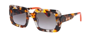 WooW SUPER BLUFF 1 Solbrille (Form: Firkantet - Farve: Sort)