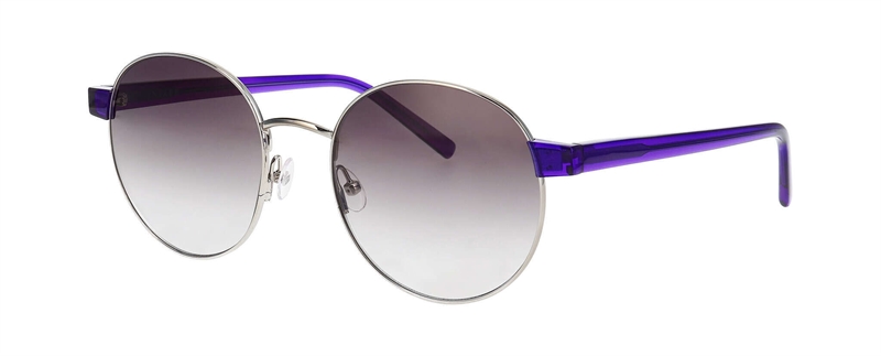 Inface OOPS Solbrille (Form: Rund - Farve: Brun)