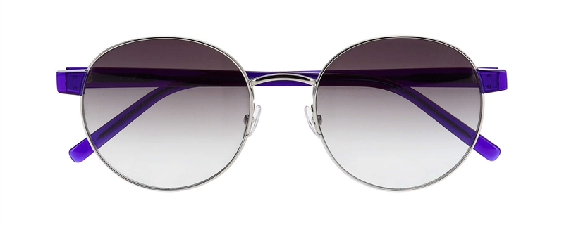 Inface OOPS Solbrille (Form: Rund - Farve: Brun)