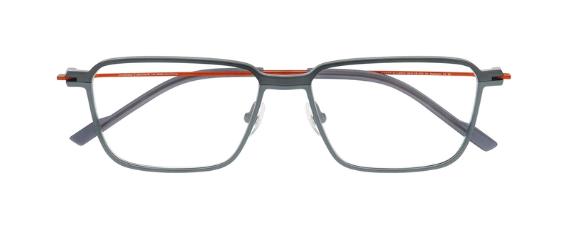 ProDesign EXACT 2 Brillestel (Form: Firkantet - Farve: Orange)