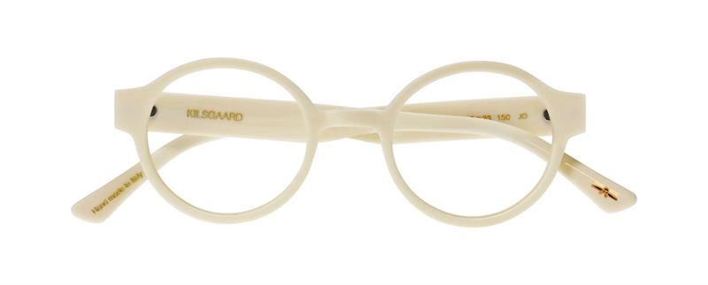 Kilsgaard ACETATE 01 Brillestel (Form: Rund - Farve: Hvid)