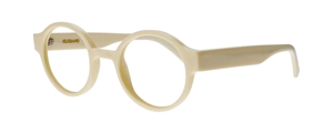 Kilsgaard ACETATE 01 Brillestel (Form: Rund - Farve: Hvid)