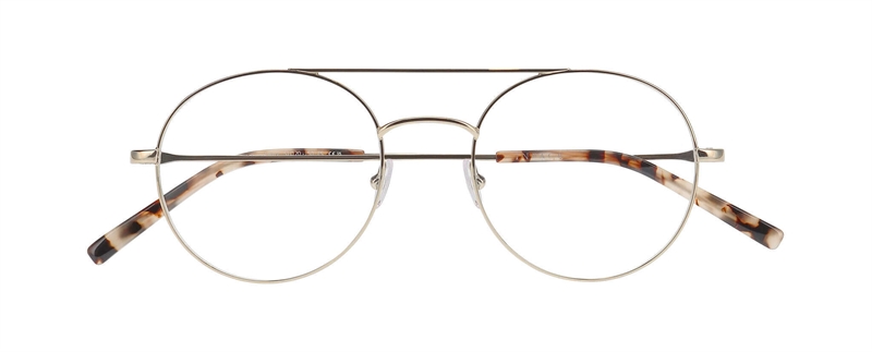 Inface LEMUR Brillestel (Form: Rund - Farve: Guld)