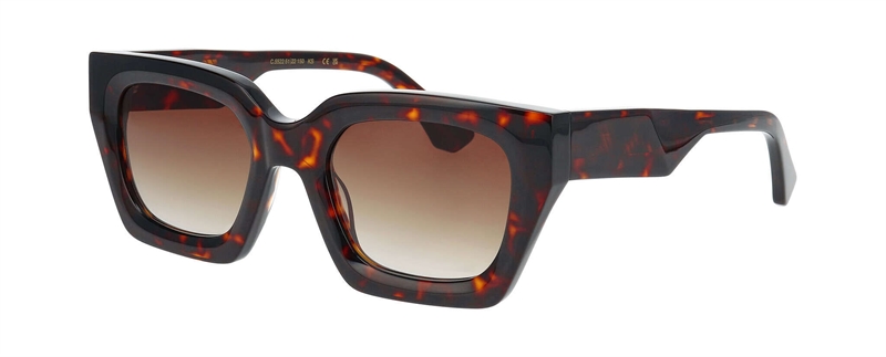 ProDesign ICE Solbrille (Form: Firkantet - Farve: Brun)