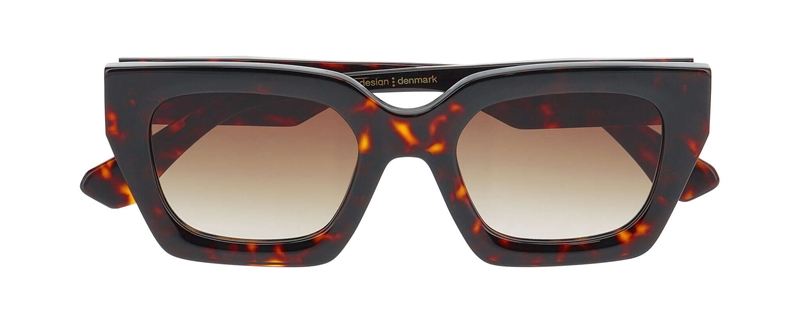 ProDesign ICE Solbrille (Form: Firkantet - Farve: Brun)