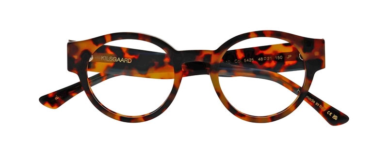 Kilsgaard ACETATE 10 Brillestel (Form: Rund - Farve: Brun)