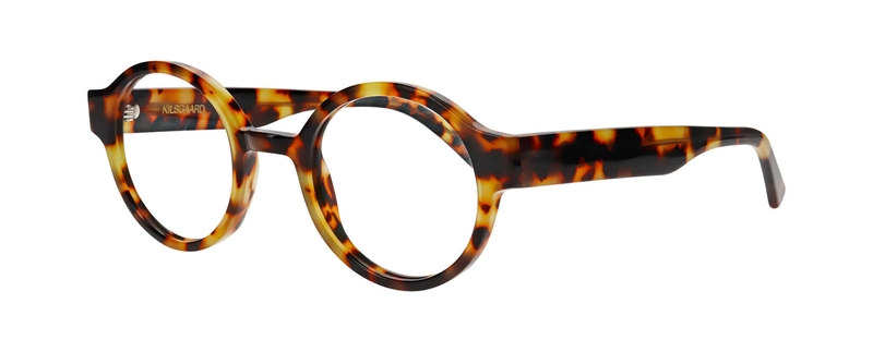 Kilsgaard ACETATE 01 Brillestel (Form: Rund - Farve: Brun)